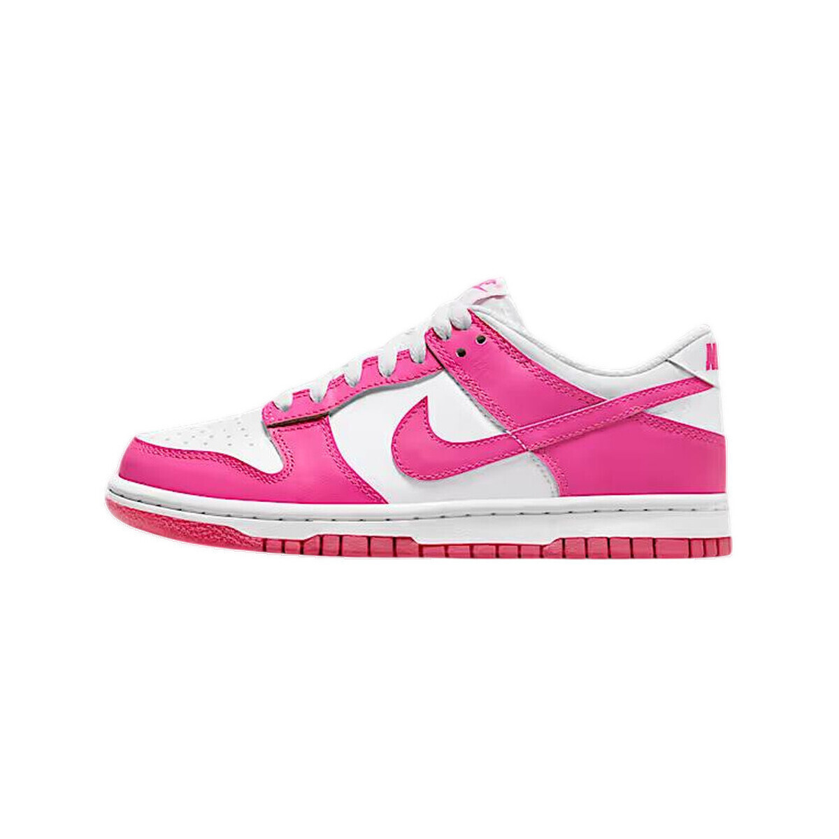 Nike  Baskets  Dunk Low rose / blanc  Růžová