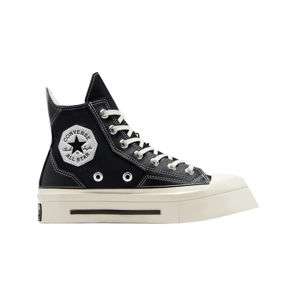 Converse  Baskets  Chuck 70 De Luxe cuir  Černá