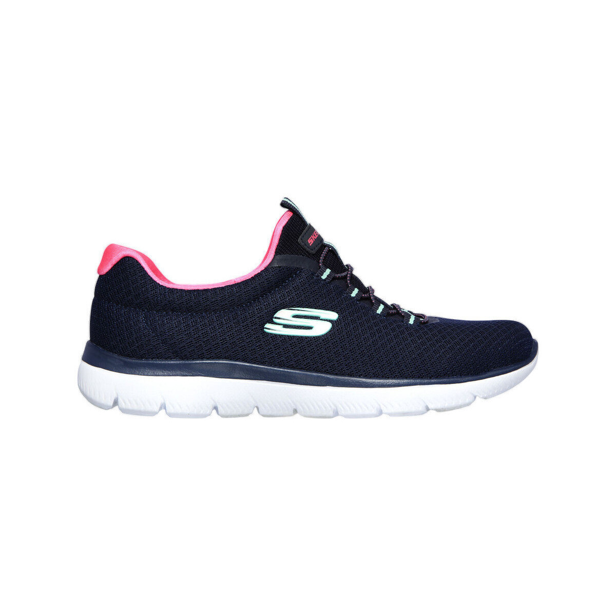 Skechers  Baskets  Summits mousse à mémoire de forme  Tmavě modrá