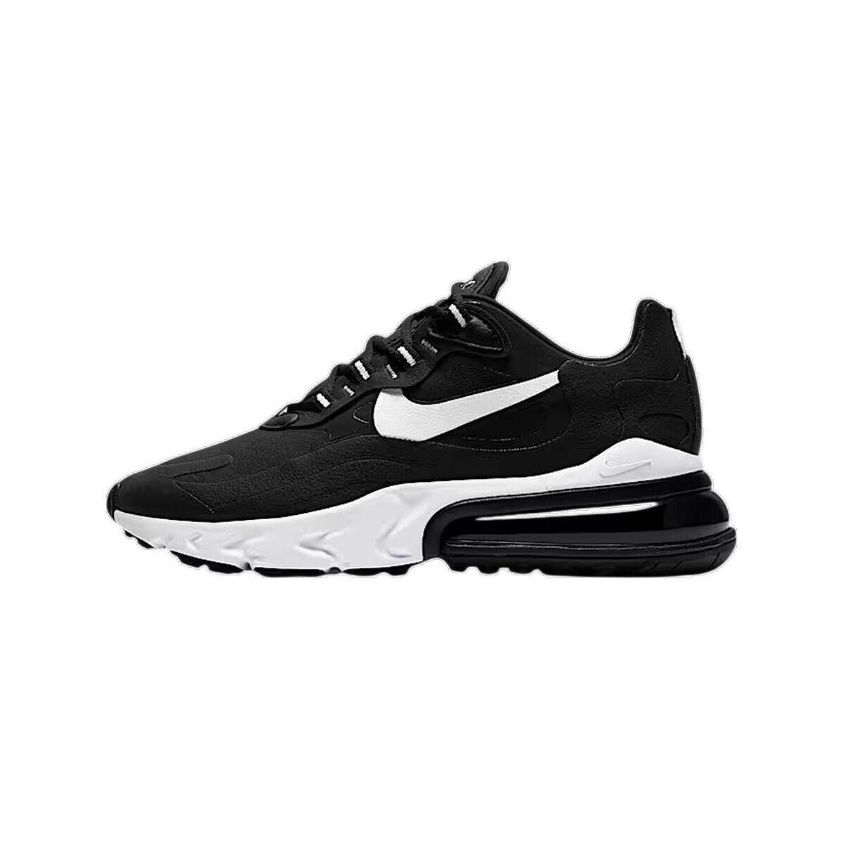 Nike  Baskets  Air Max 270 React cuir  Černá