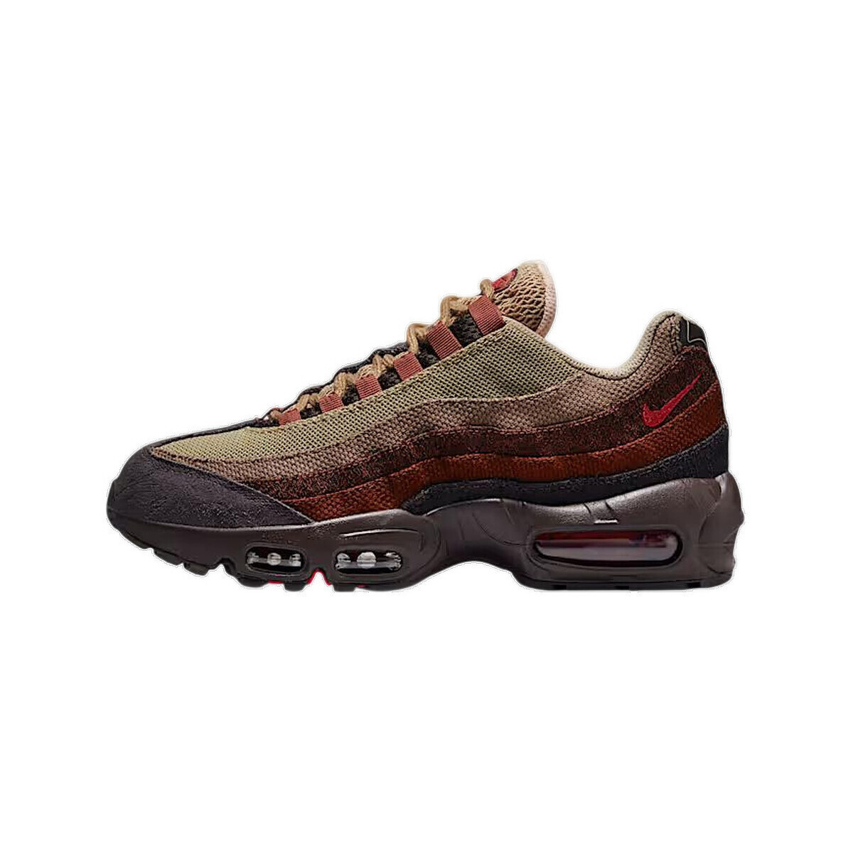 Nike  Baskets  Air Max 95 daim  Hnědá