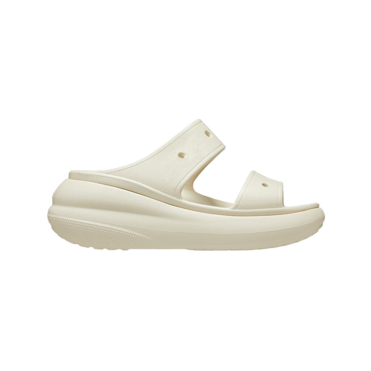 Crocs  Sandales  Classic Crush Sandal blanc  Béžová