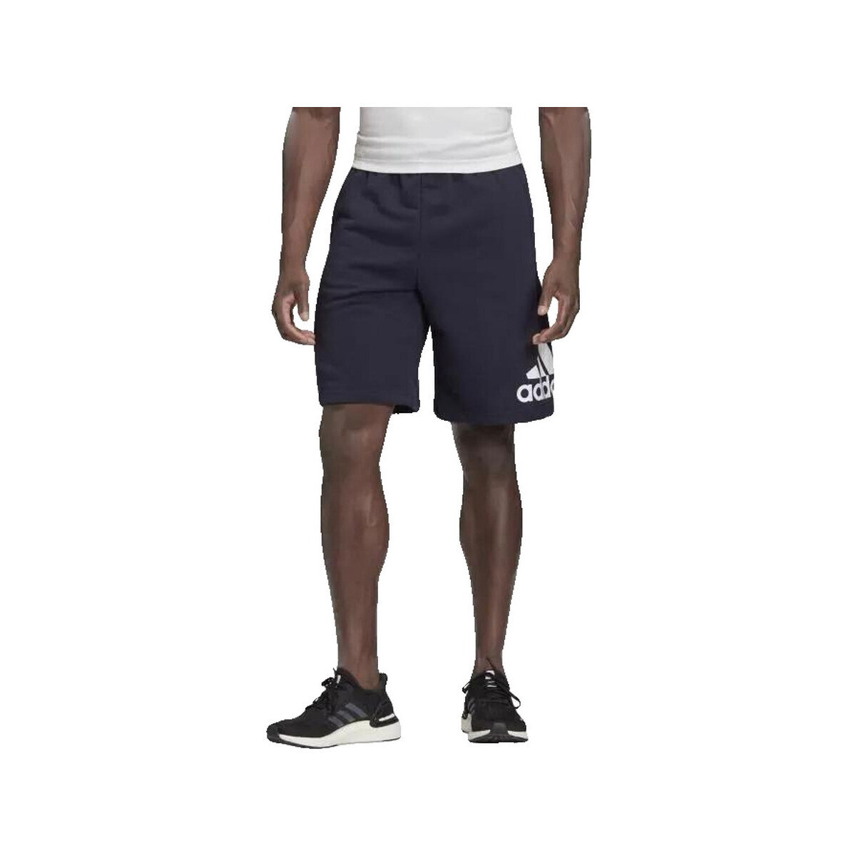 adidas  Shorts  Must Haves Badge of Sport coton  Modrá