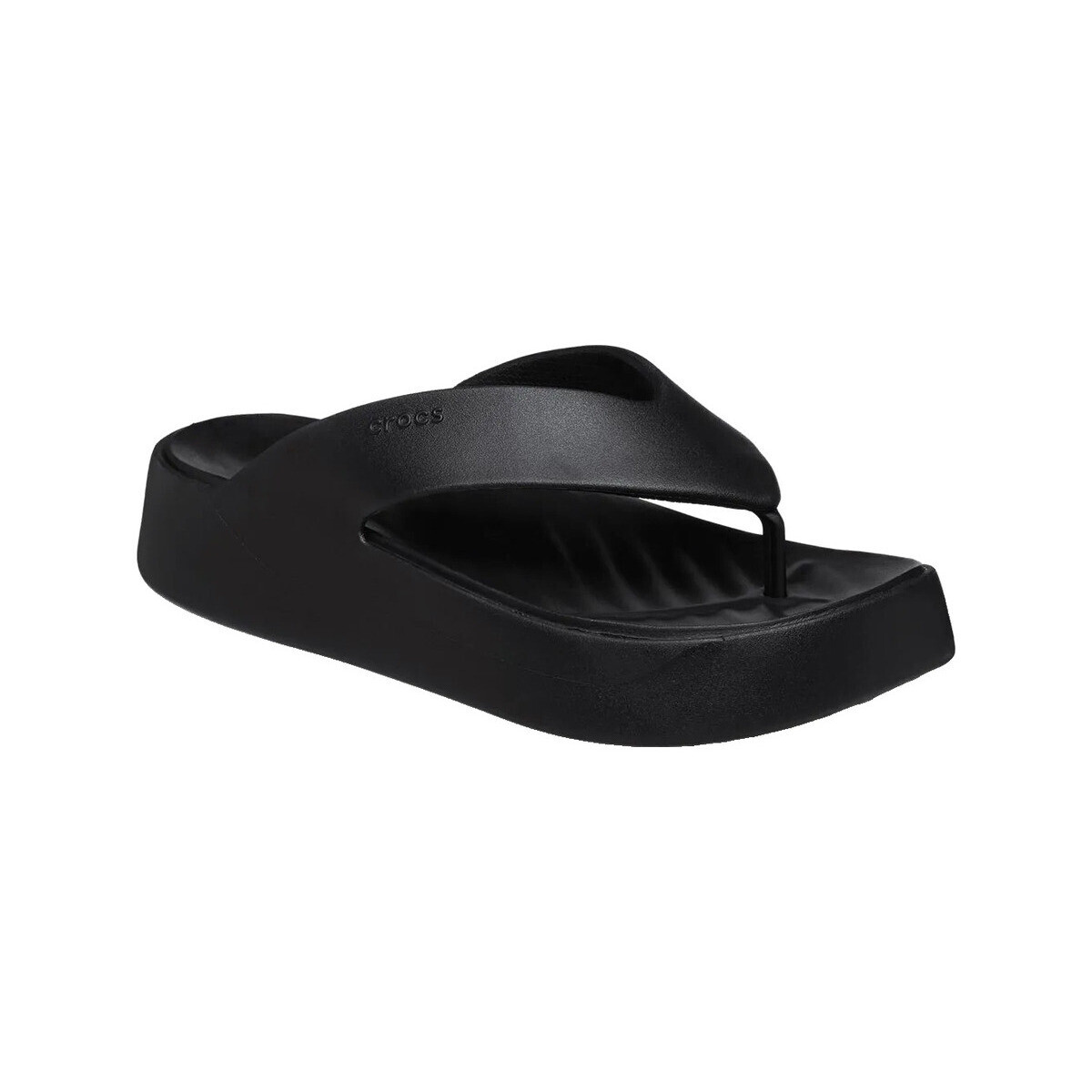 Crocs  Sandales  Getaway Platform Flip technologie Free Feel  Černá