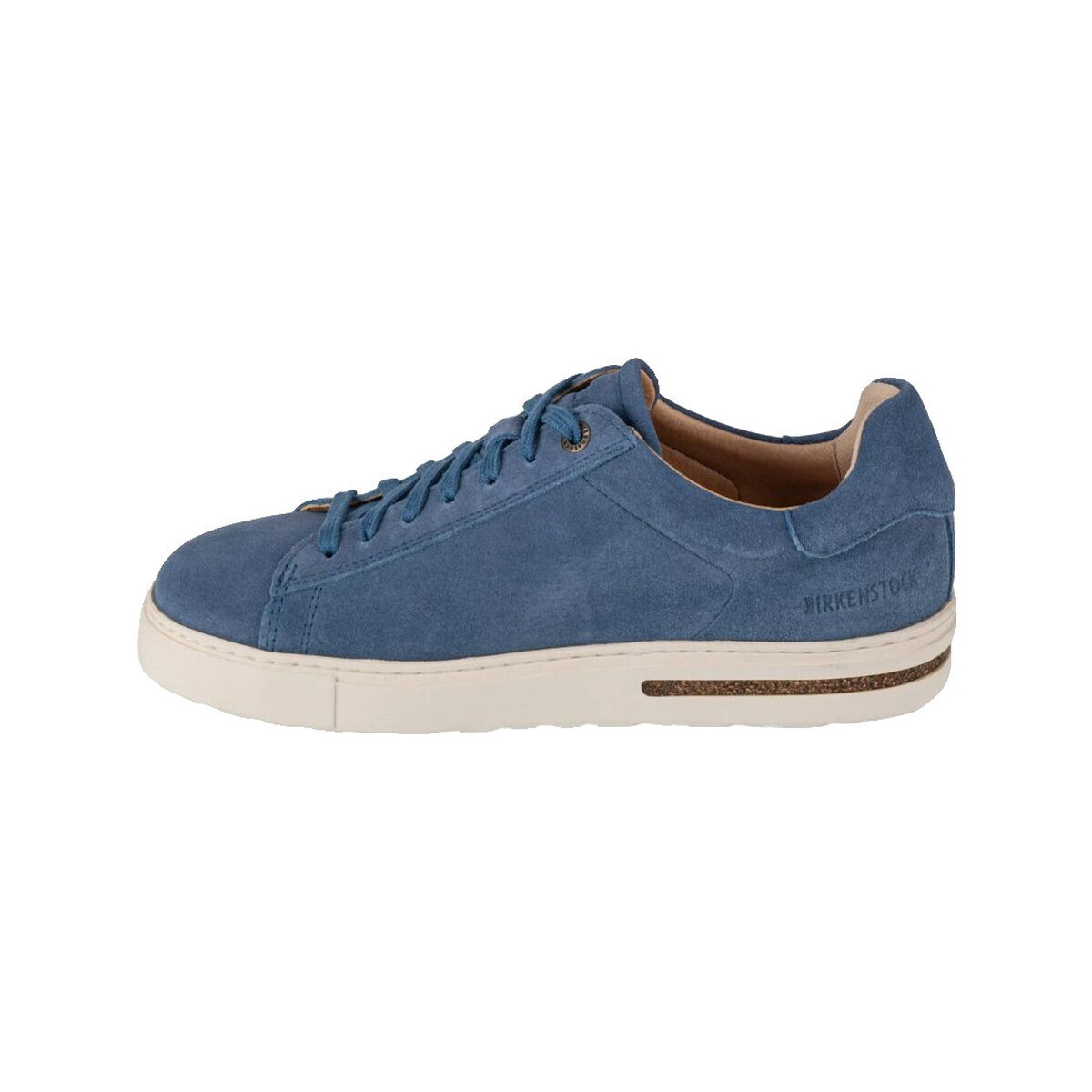 BIRKENSTOCK  Baskets  Bend Low daim  Modrá