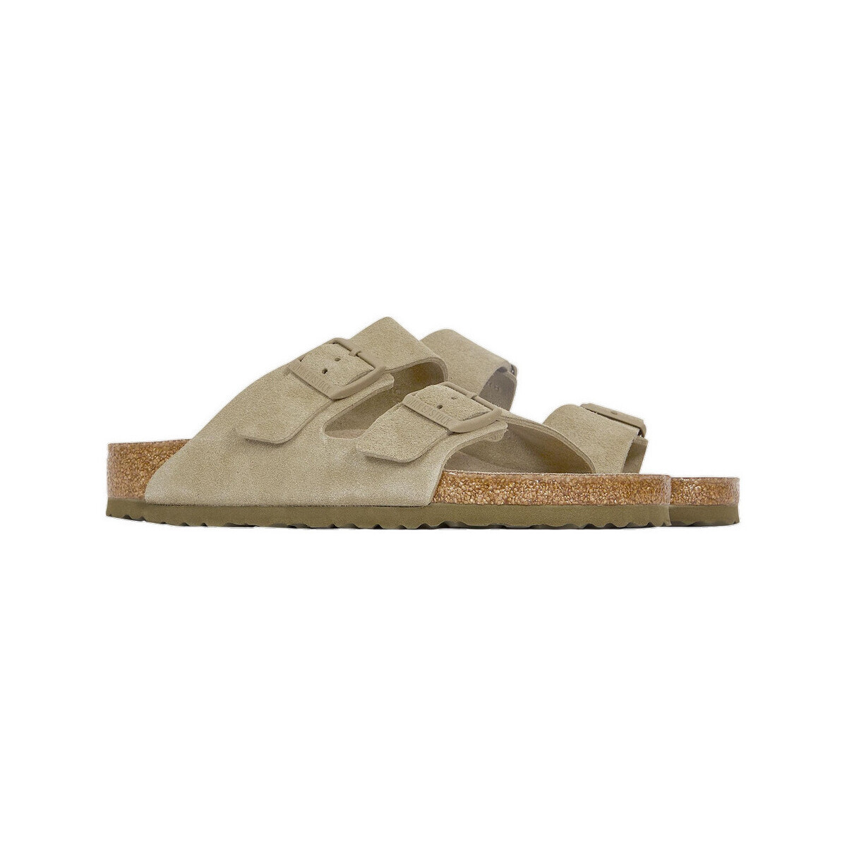 BIRKENSTOCK  Sandales  Arizona SFB cuir  Šedá