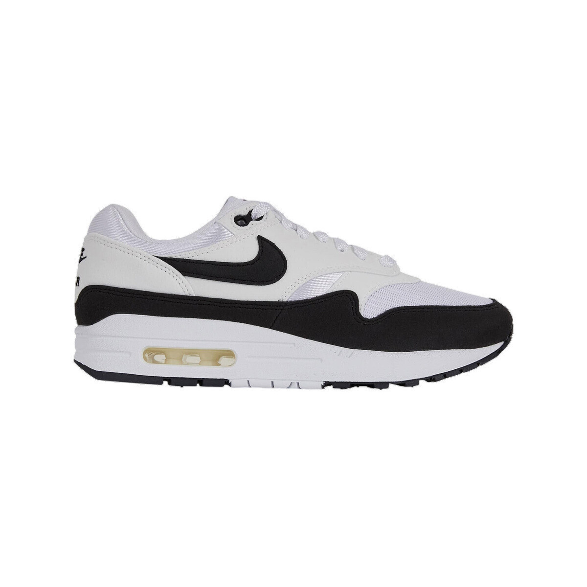 Nike  Baskets  Air Max 1 maille respirante  Černá