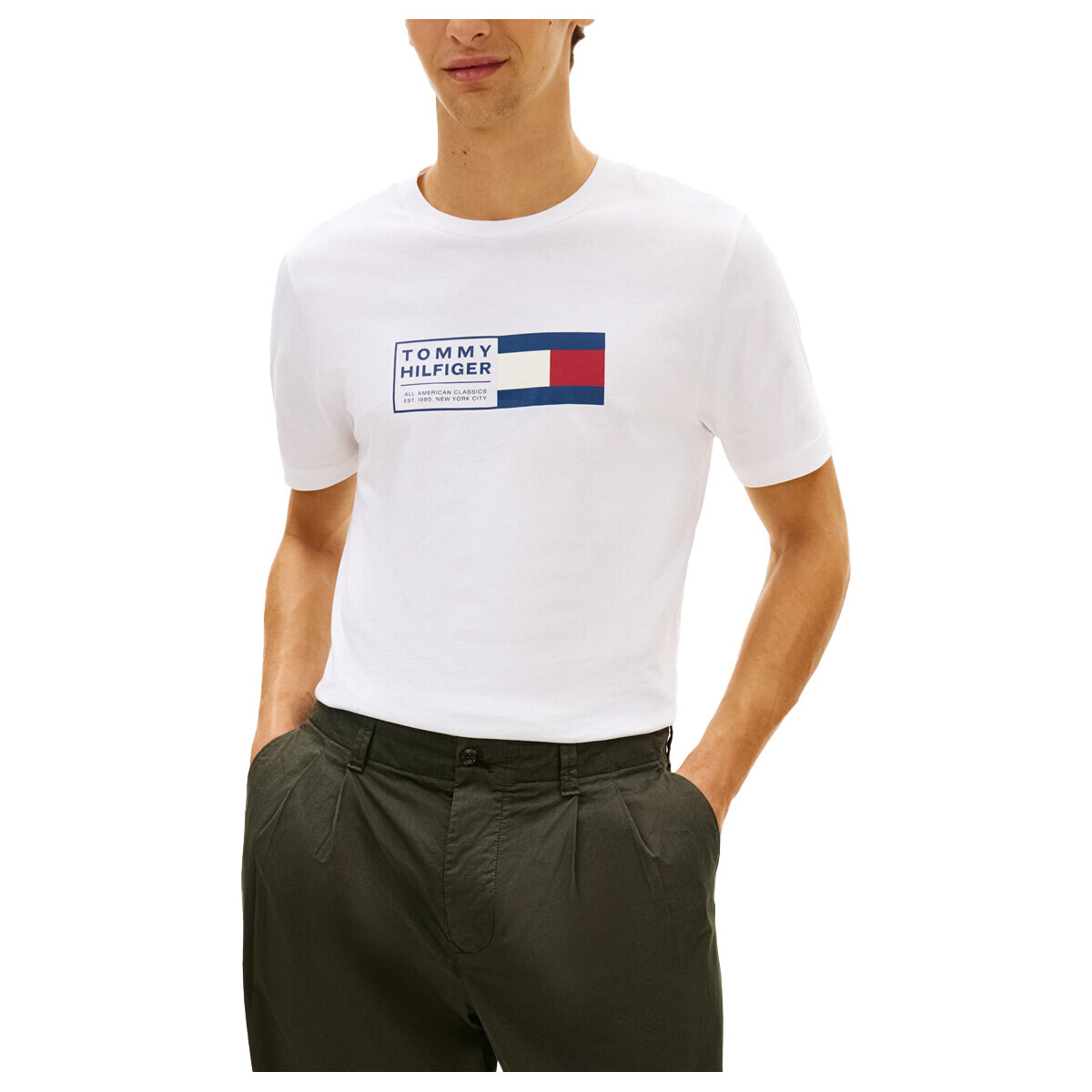 Tommy Hilfiger  MW0MW42366  Bílá