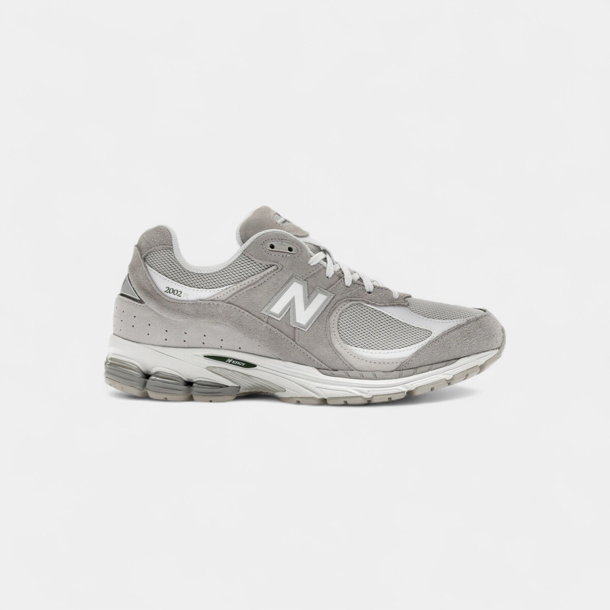 New Balance  2002R Rain Cloud Grey Matter White Green  Šedá