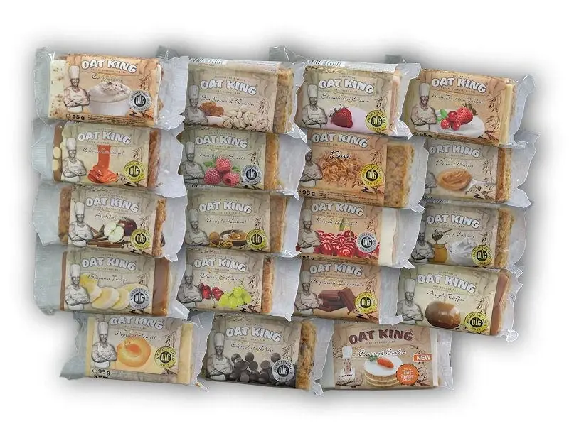 Oat King energy bar 95g POUZE Maple walnut (VÝPRODEJ)