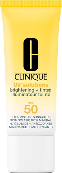 Clinique Tónující ochranný krém UV Solutions Brightening + Tinted Mineral Sunscreen 40 ml Light Medium