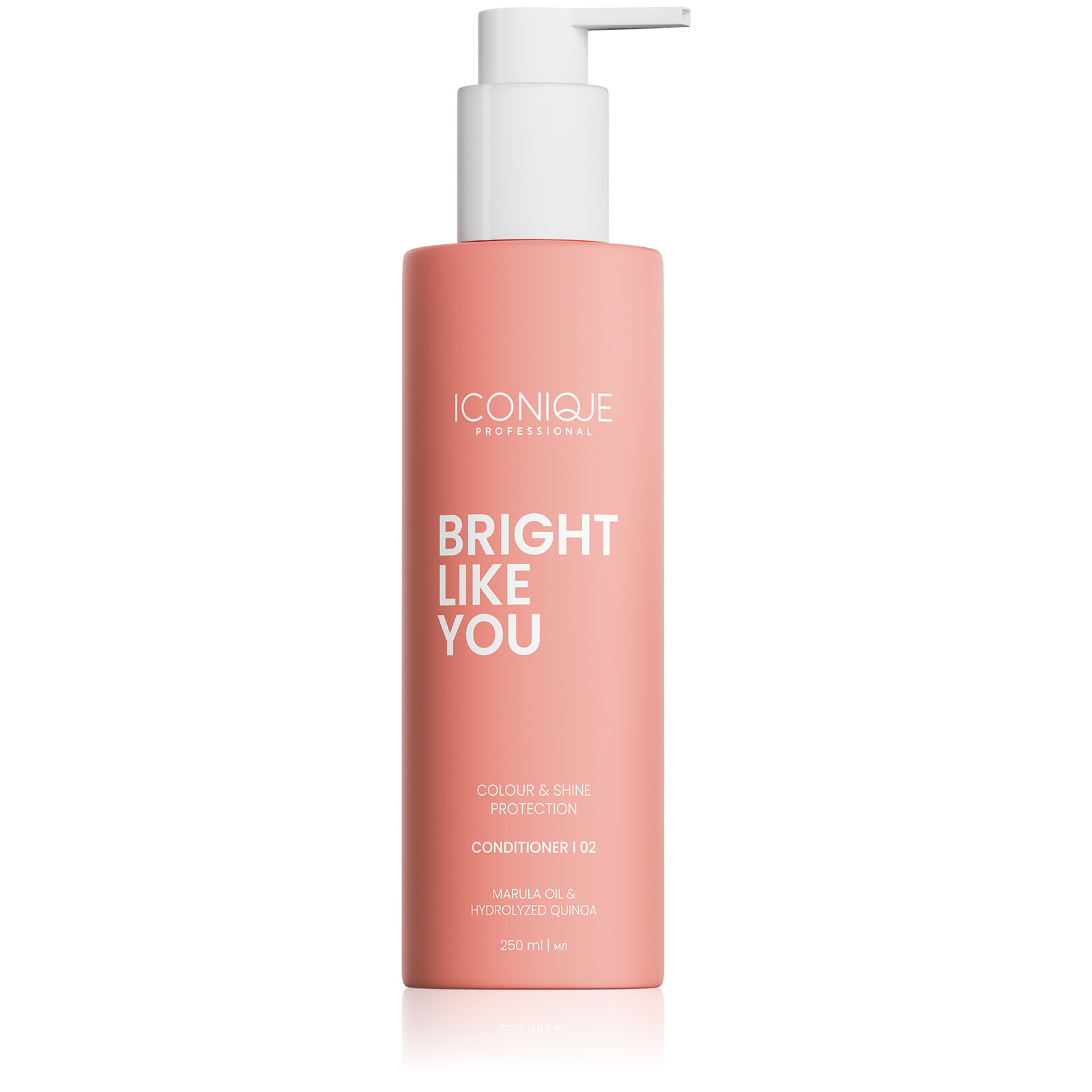 ICONIQUE Professional Obnovující kondicionér pro barvené vlasy Bright Like You Conditioner 250 ml