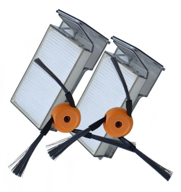 HEPA filtry a kartáčky pro DREAME X60 Ultra, X60 Ultra Complete, X60 Max Ultra sada 2+2ks
