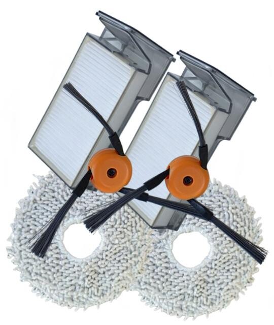 HEPA filtry, kartáčky a mopy pro DREAME X60 Ultra, X60 Ultra Complete, X60 Max Ultra sada 6ks