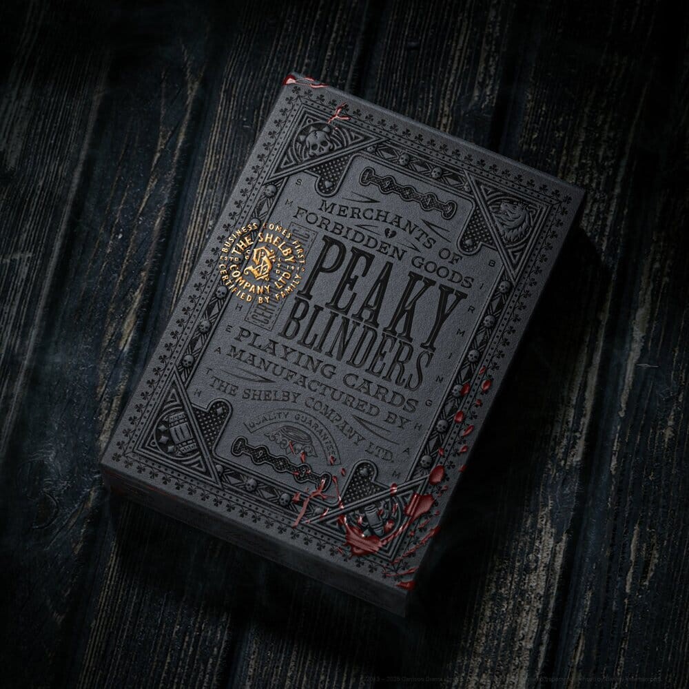 Theory11 | Peaky Blinders - luxusní hrací karty Forged In Smoke and Blood