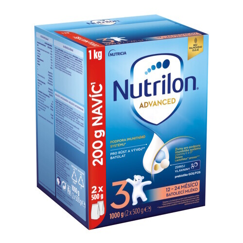 Nutrilon Advanced 3 2x500g - II. jakost