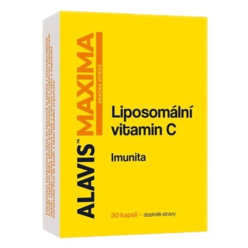ALAVIS MAXIMA Liposomální vitamin C cps.30 - II. jakost