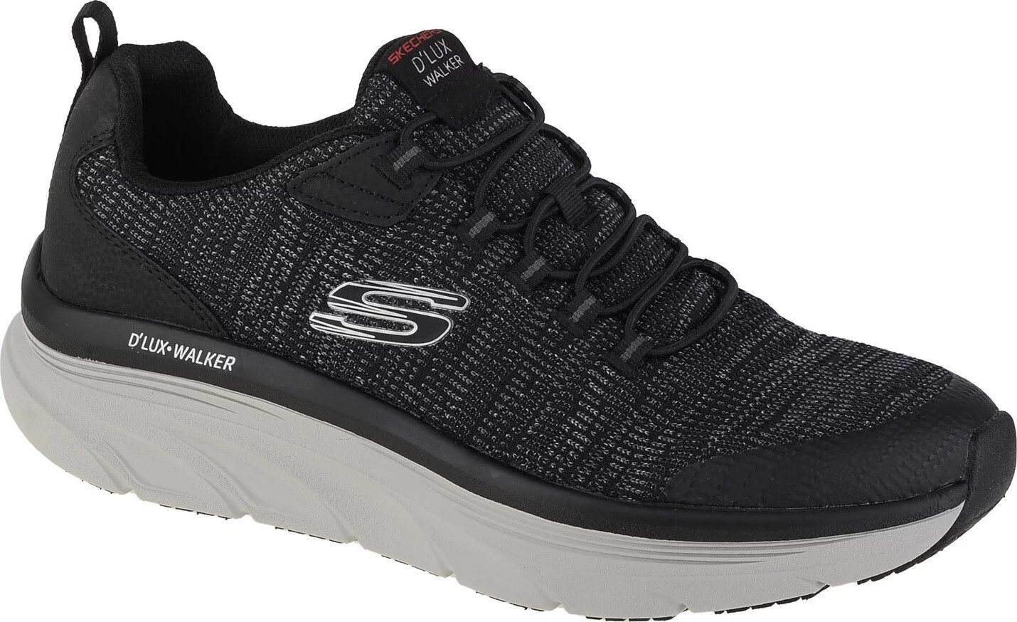 Černé pánské tenisky Skechers D'Lux Walker-Pensive 232045-BKW Velikost: 45