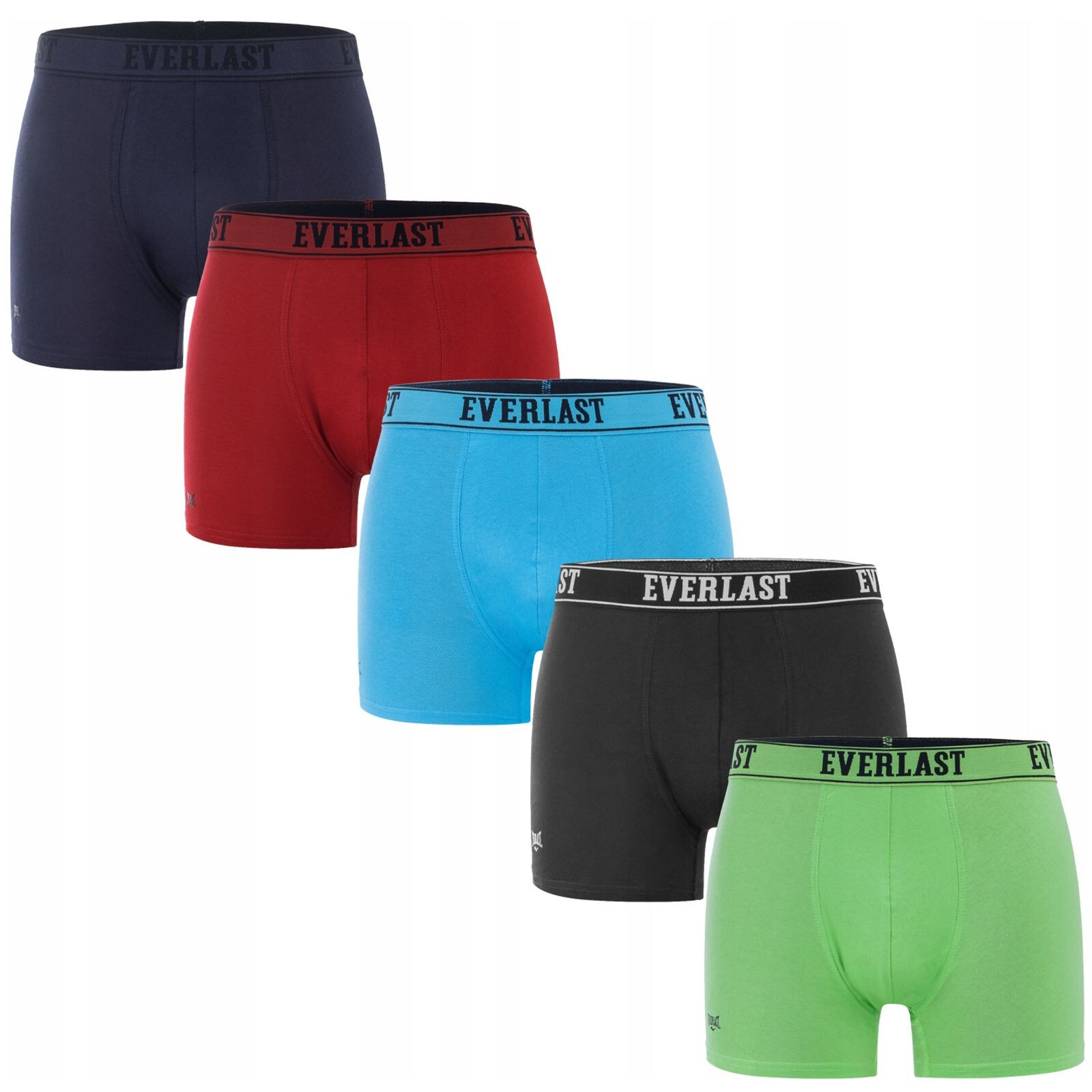 5PACK pánské boxerky Everlast vícebarevné (BM005-02) XL, trenky / trenýrky