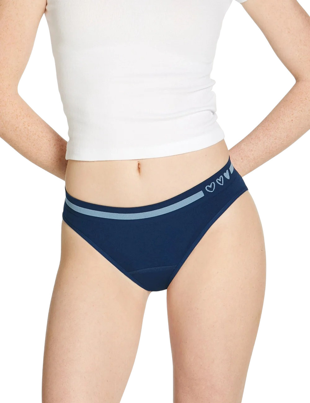 Dívčí menstruační kalhotky Love Luna Seamfree Bikini Brief Night Sky (LLUWFSBK) 158