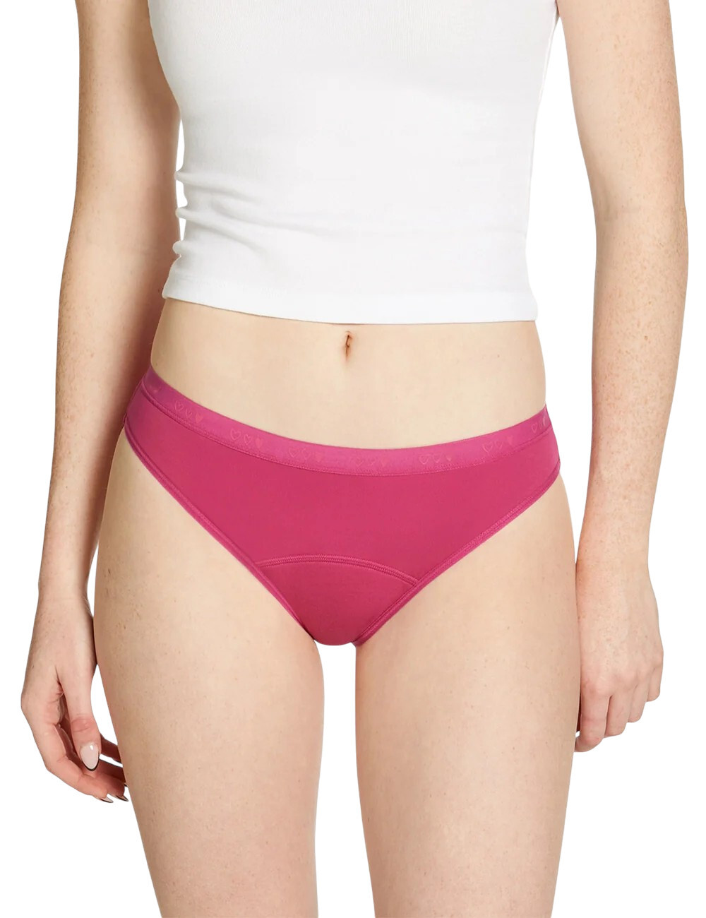 Dívčí menstruační kalhotky Love Luna Bikini Boysenberry (LLUWFIBI) M