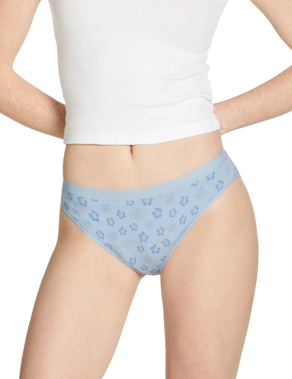 Dívčí menstruační kalhotky Love Luna Bikini Flowaiian (LLUWFIBI) S