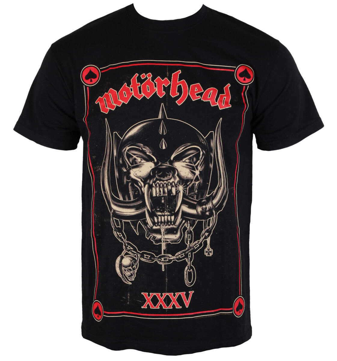 Tričko metal pánské Motörhead - Anniversary - ROCK OFF - MHEADTEE05MB S