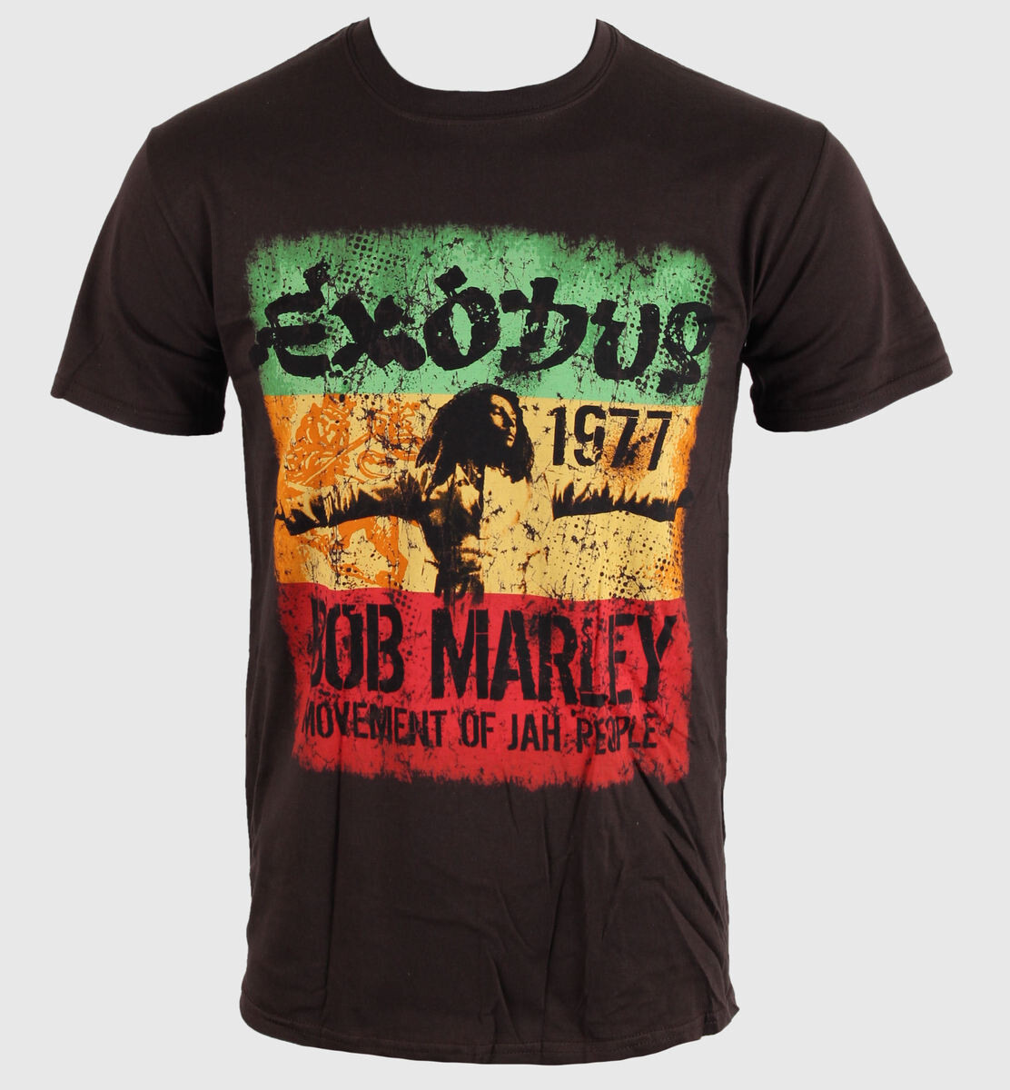 Tričko metal Bob Marley - Movement Dk - ROCK OFF - BMATS05MB S