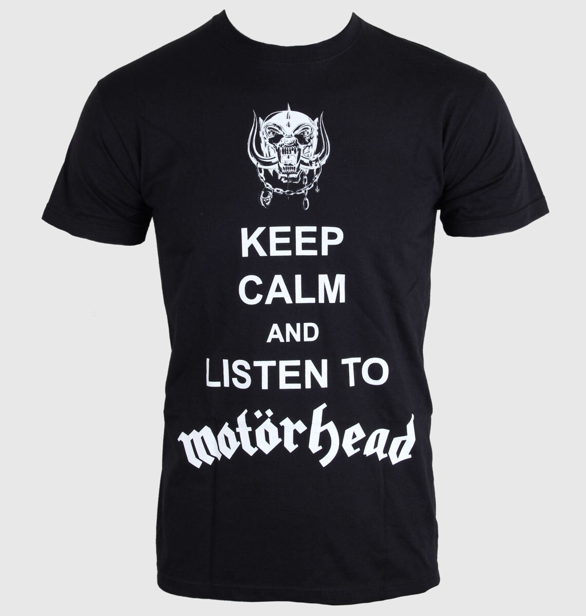 Tričko metal pánské dámské unisex Motörhead - Keep Calm - ROCK OFF - MHEADTEE23MB S