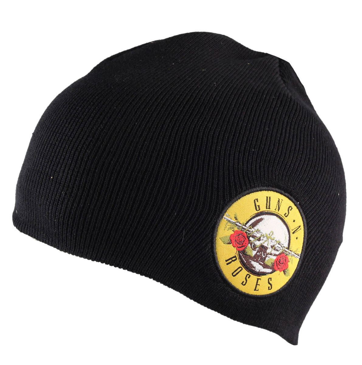 kulich Guns n Roses - Bullet Logo Cotton - Black - ROCK OFF- GNRBEAN01