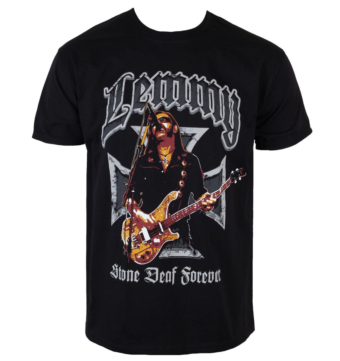 Tričko metal pánské Motörhead - Lemmy Iron Cross SDF - ROCK OFF - LEMTS03MB S