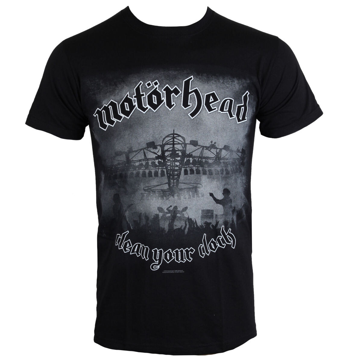 Tričko metal pánské Motörhead - Clean Your Clock B&W - ROCK OFF - MHEADTEE37MB S