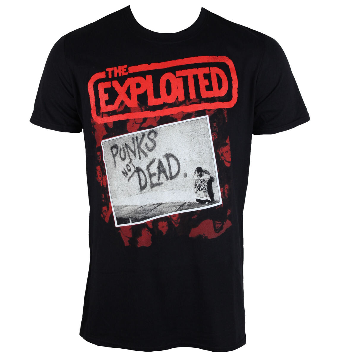 Tričko metal pánské Exploited - The Punks Not Dead - PLASTIC HEAD - PH10067 S