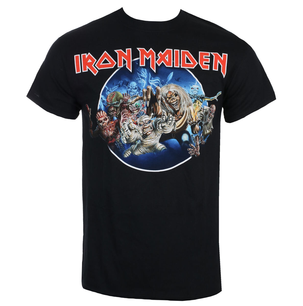 Tričko metal pánské Iron Maiden - Wasted Years - ROCK OFF - IMTEE66MB S