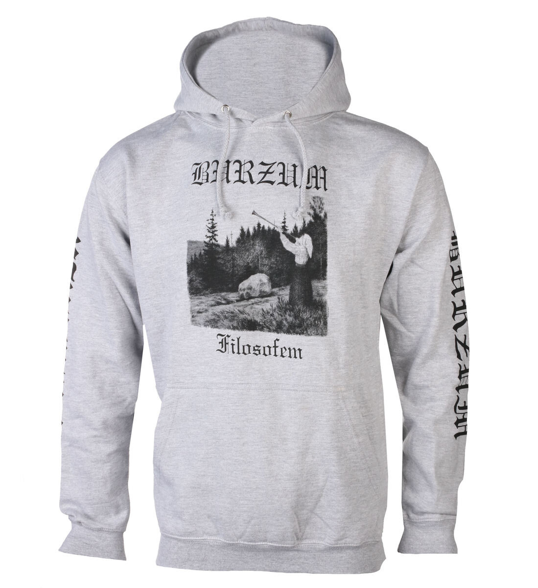 mikina s kapucí Burzum - FILOSOFEM 3 2018 - PLASTIC HEAD - PH10860HSW M