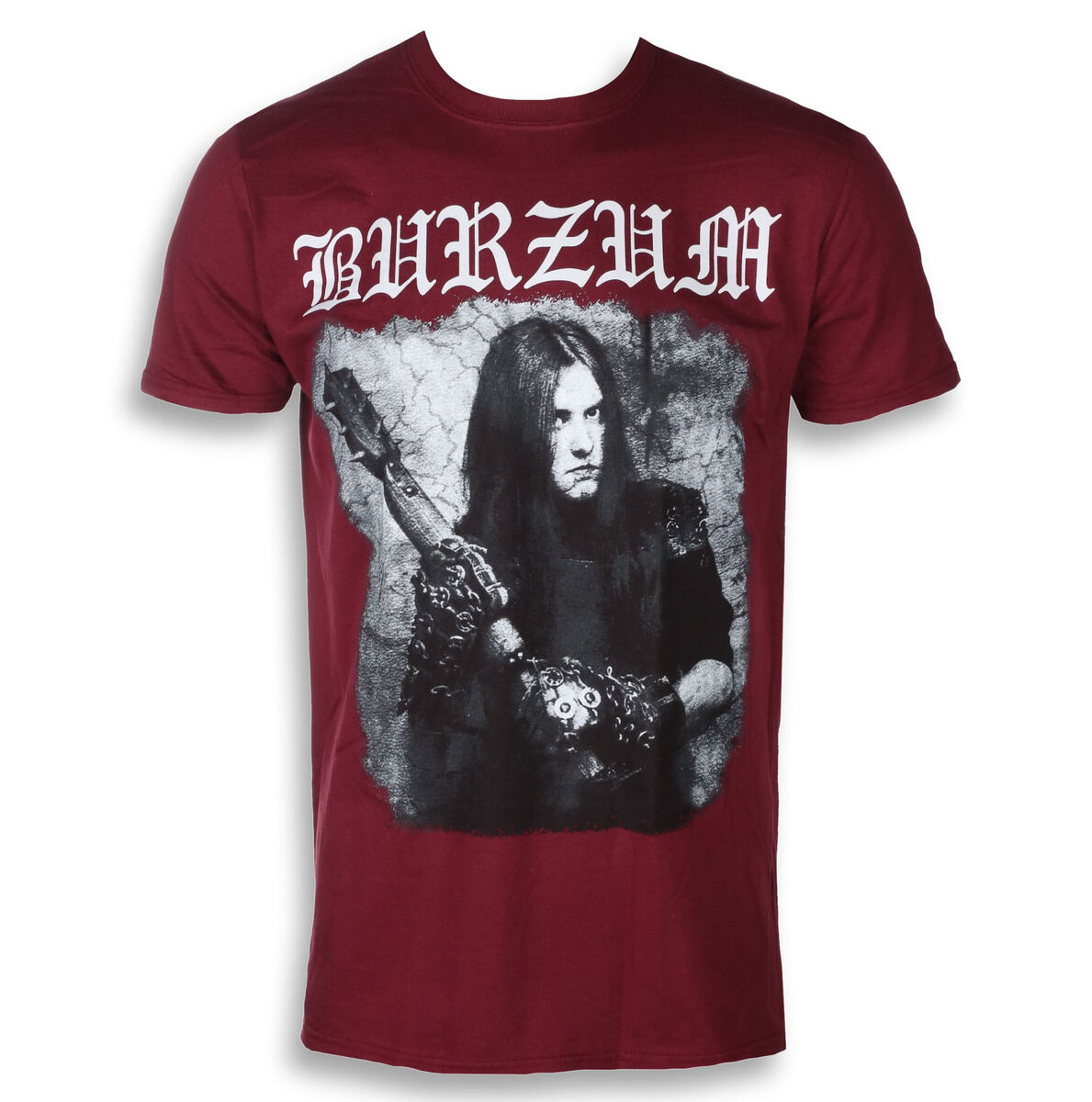 Tričko metal pánské Burzum - ANTHOLOGY 2018 (MAROON) - PLASTIC HEAD - PH10851 S