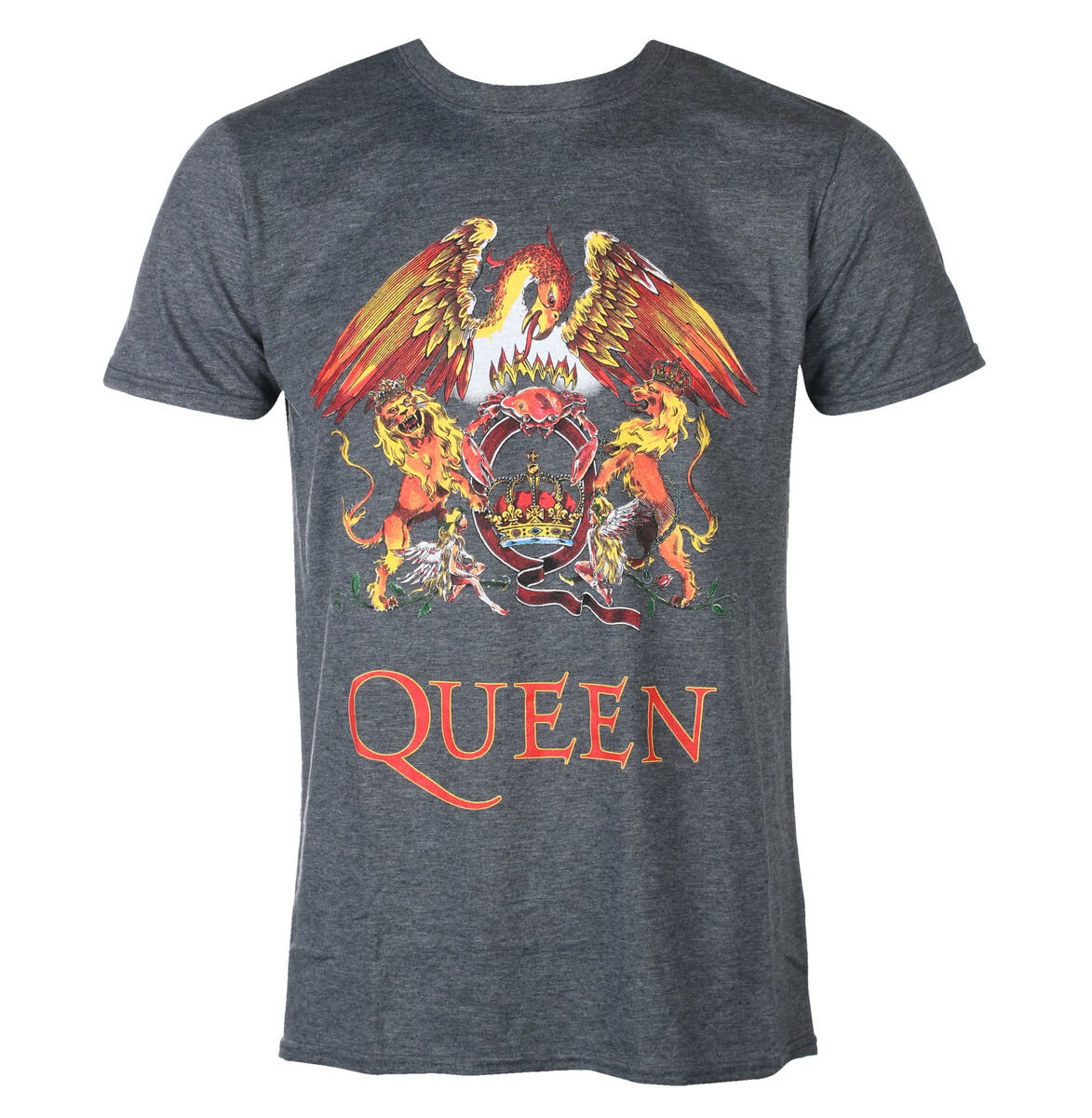 Tričko metal pánské Queen - Classic Crest - ROCK OFF - QUTS03MH S