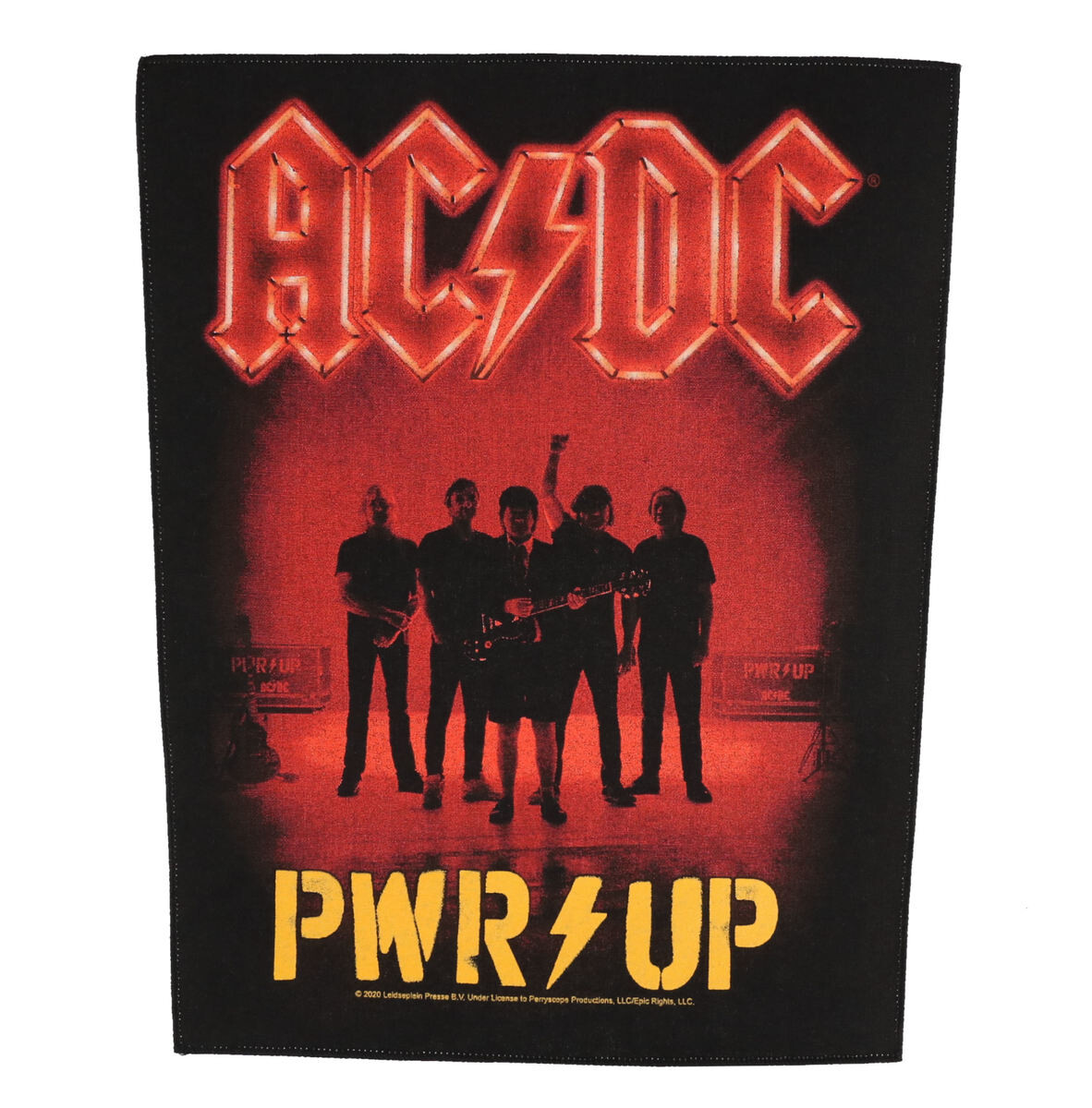 nášivka velká AC/DC - POWER UP - Band - RAZAMATAZ