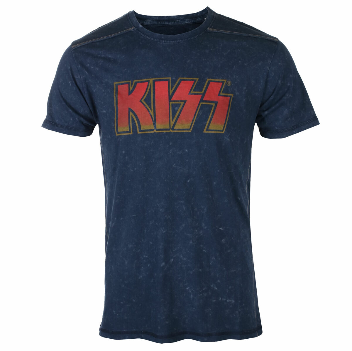 Tričko metal pánské Kiss - Classic Logo - ROCK OFF - KISSSWASH02MN M