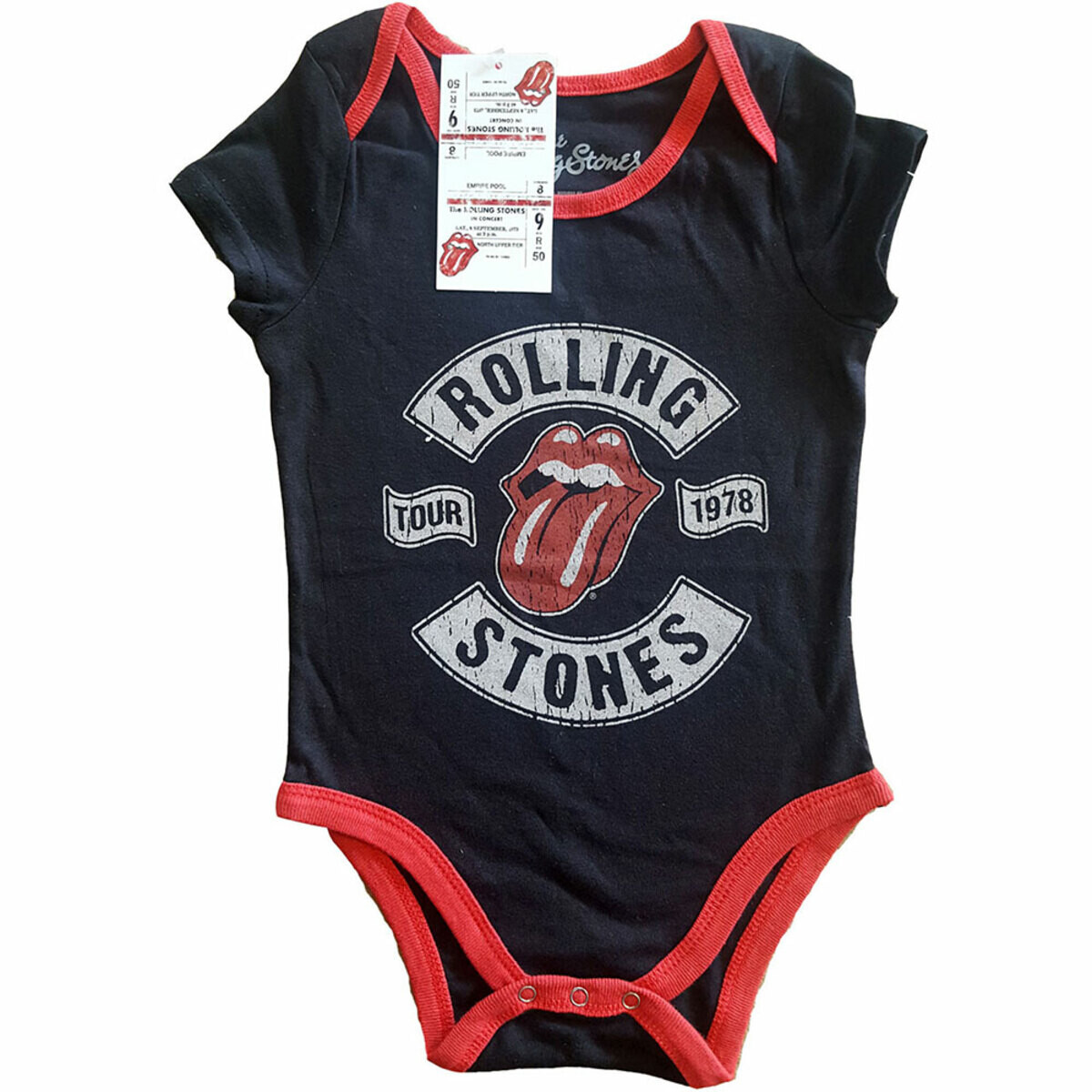 Dětské body dětské Rolling Stones - US Tour 1978 - ROCK OFF - RSBG133TB 18