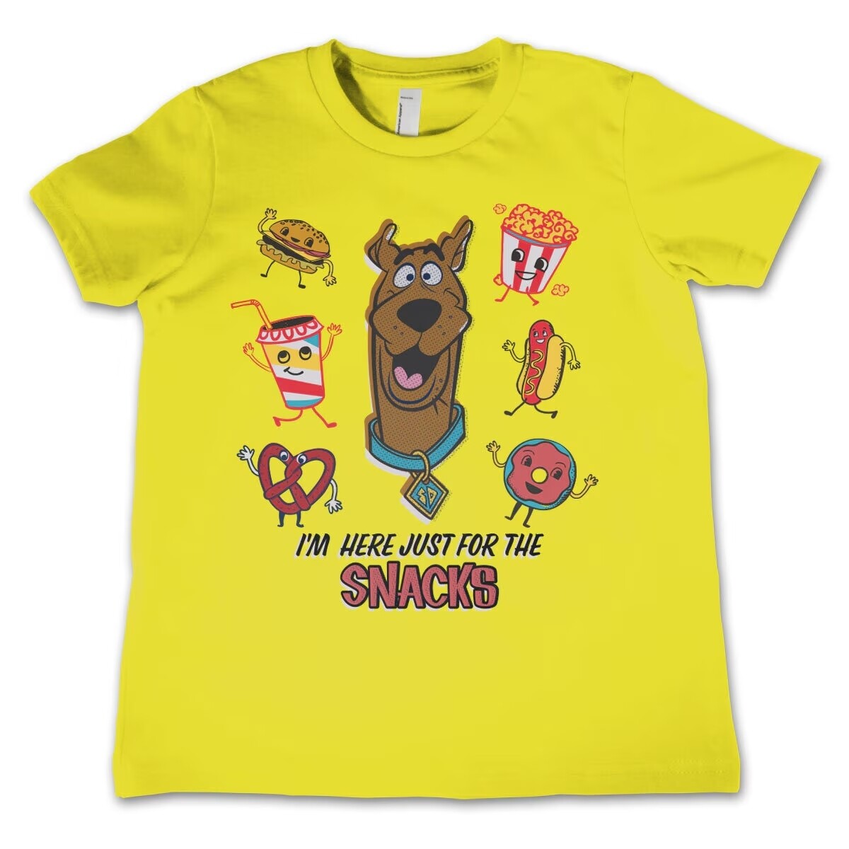 tričko dětské Scooby Doo - I'm Here Just For The Snacks - Yellow - HYBRIS S