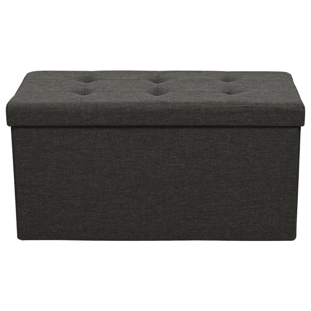 Carryhome SEDACÍ BOX, textil, kompozitní dřevo, 76/38/38 cm