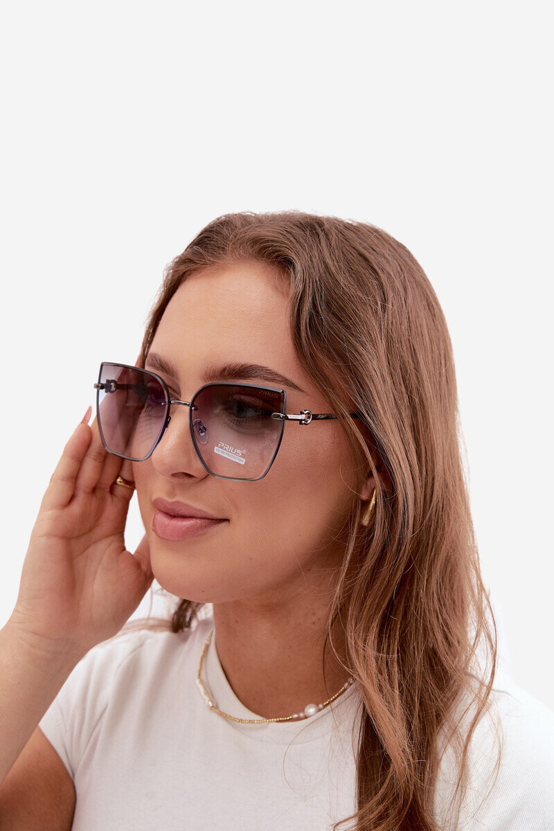 Bezrámečkové sluneční brýle cat-eye