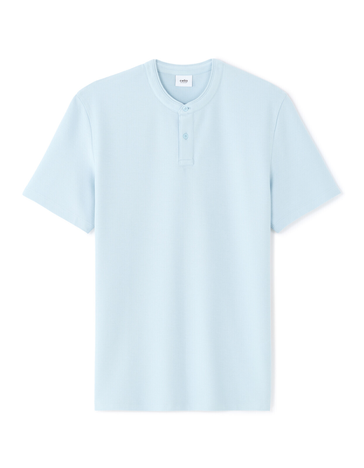 Celio modré pánské polo triko Gesohel