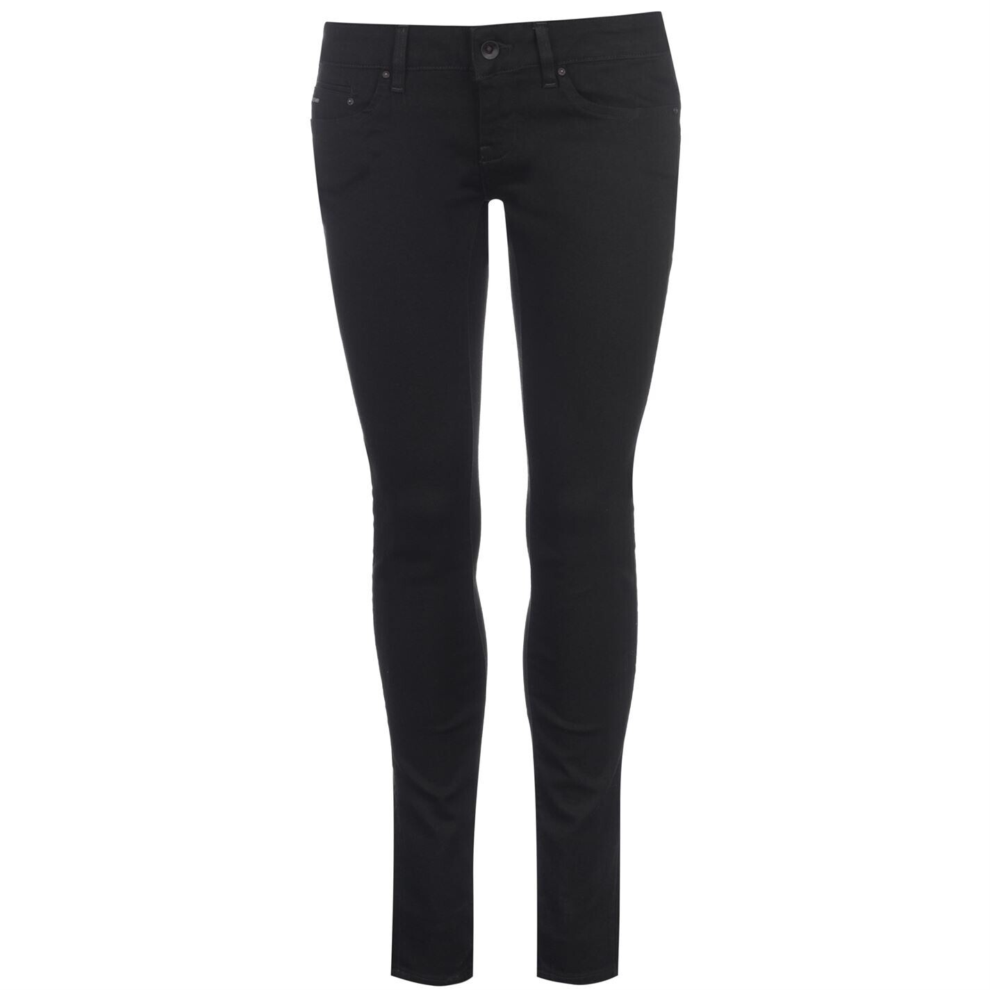 G Star Midge Zip Low Skinny Džíny Dámské