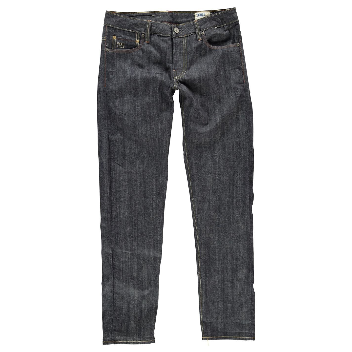 G Star Raw 3301 Pánské Džíny s Nízkým Zúženým Střihem