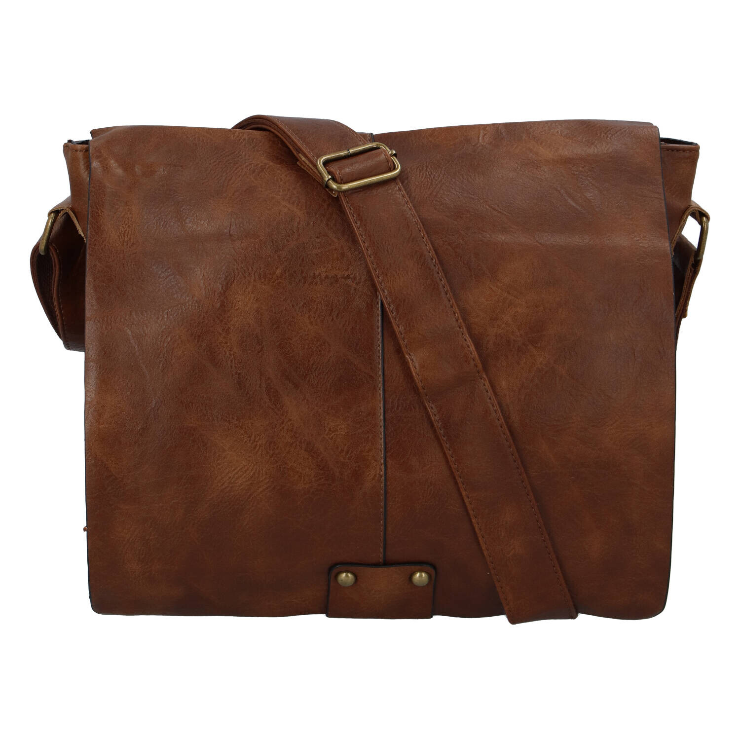 Crossbody taška hnědá - Paolo Bags Fotio hnědá