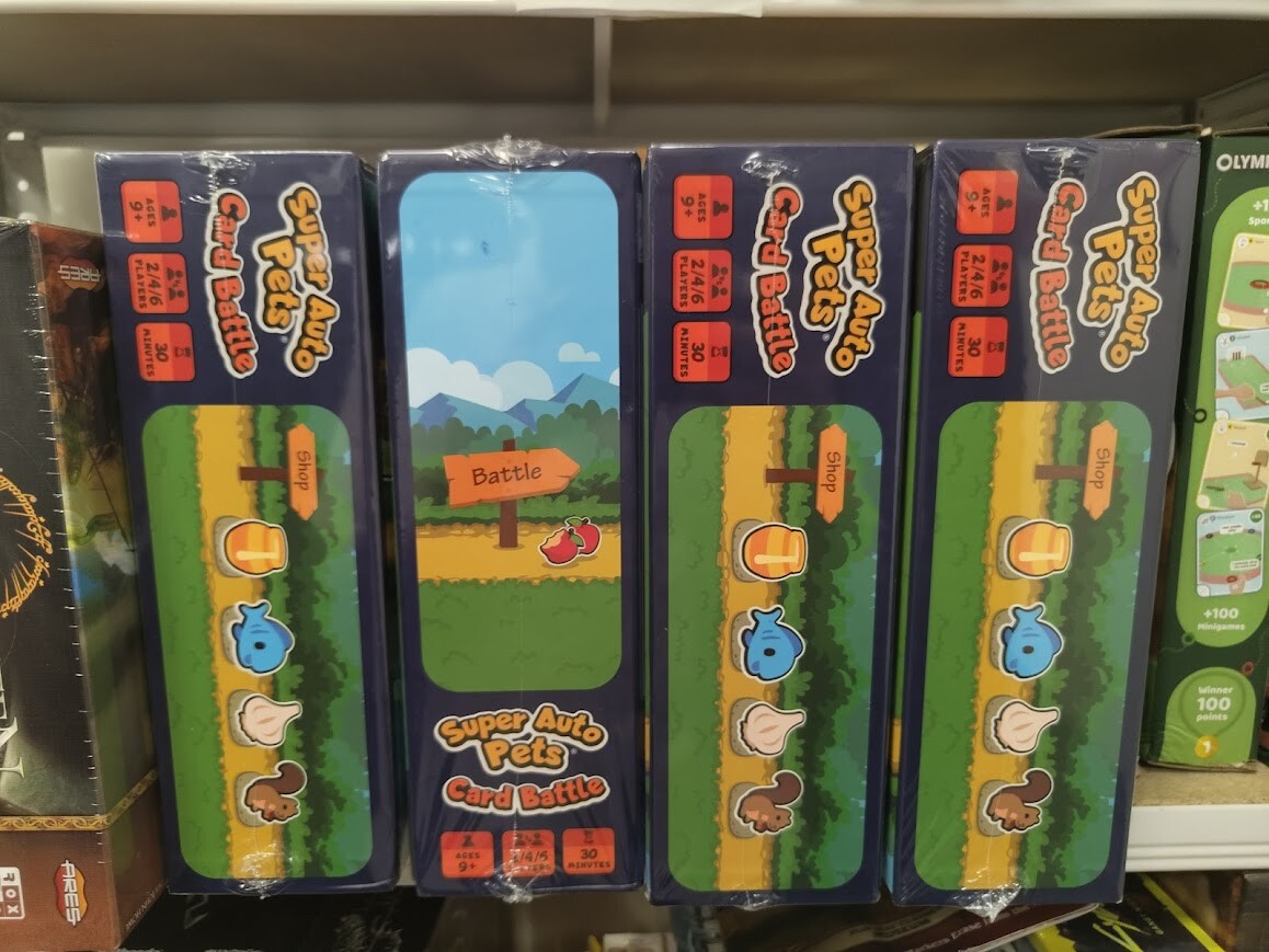 Plaid Hat Games Poškozené - Super Auto Pets Card Battle All-in