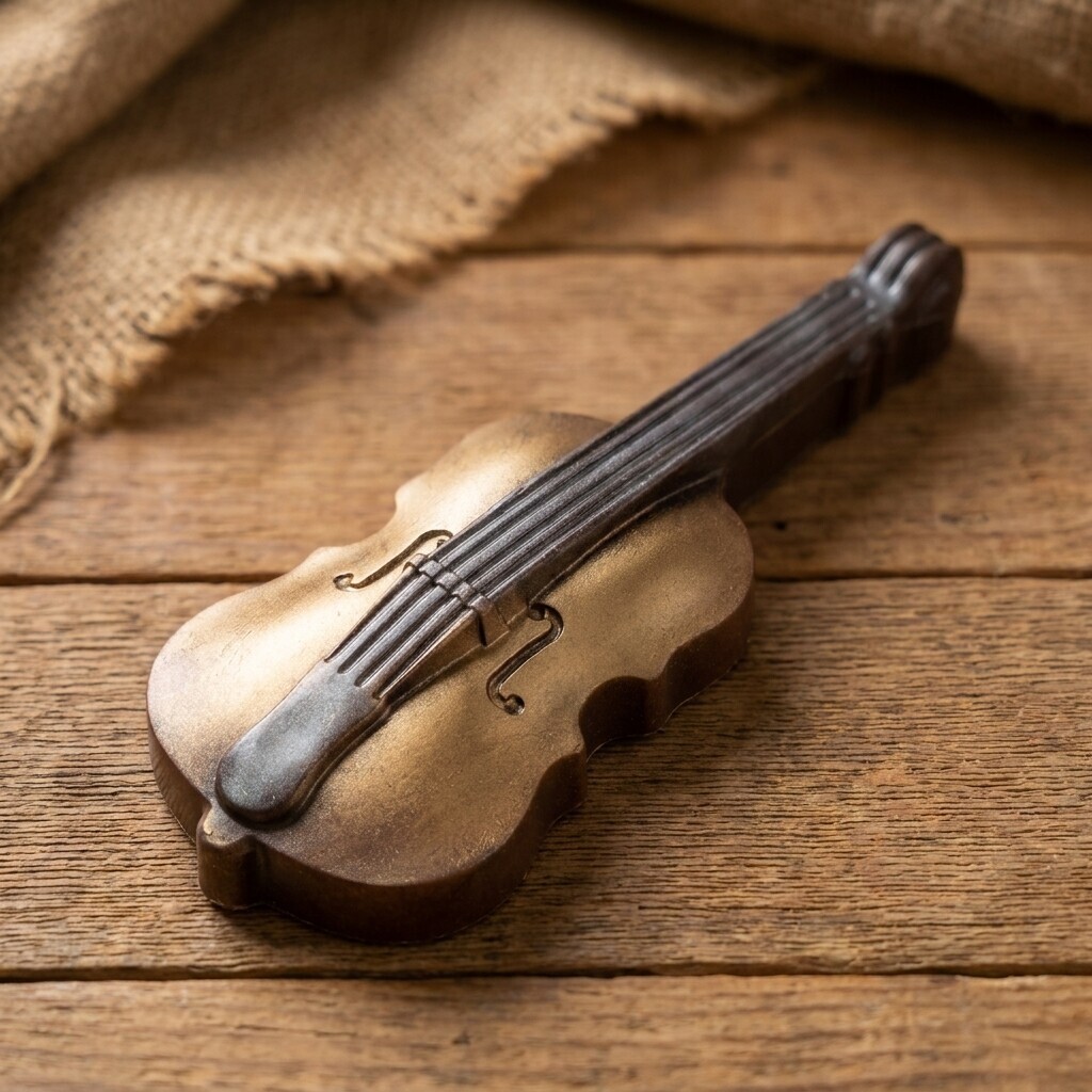 Chocolenka Čokoládové Violoncello bronzové