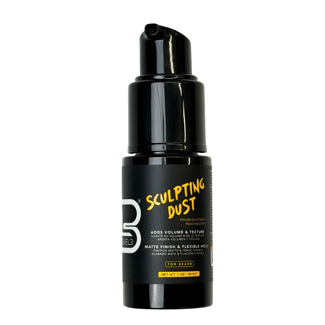 L3VEL3 Sculpting Dust for Beard - tvarující pudr na bradu, 30 g